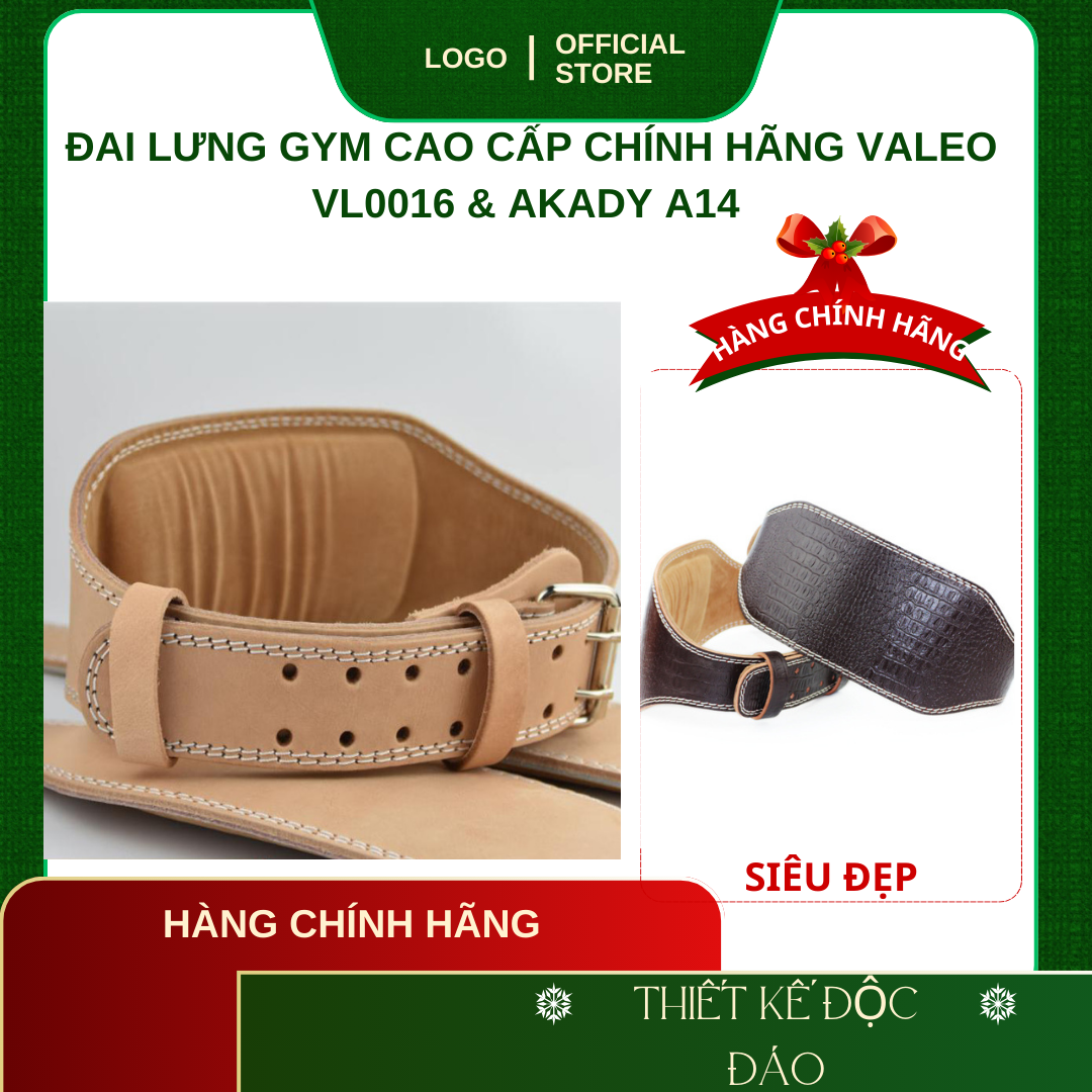 Đai Lưng Da Bò Cao Cấp Chính Hãng VALEO VL0016