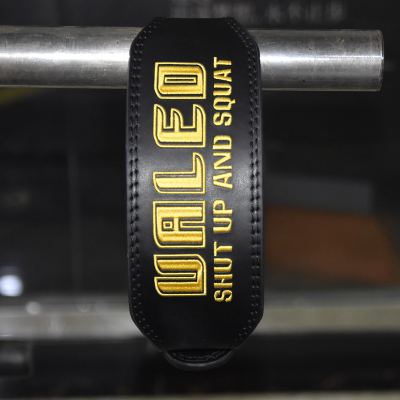 Đai lưng tập gym valeo logo thêu cao cấp
