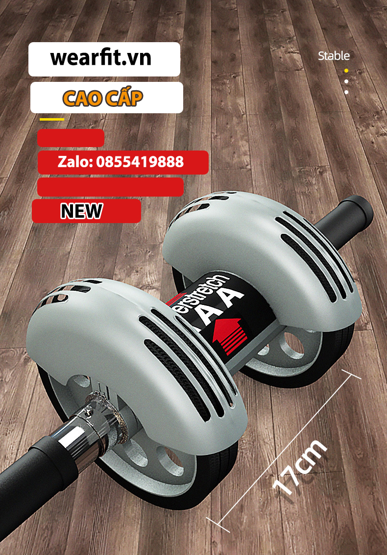 Con Lăn 2 Bánh Hỗ Trợ Lực Đẩy