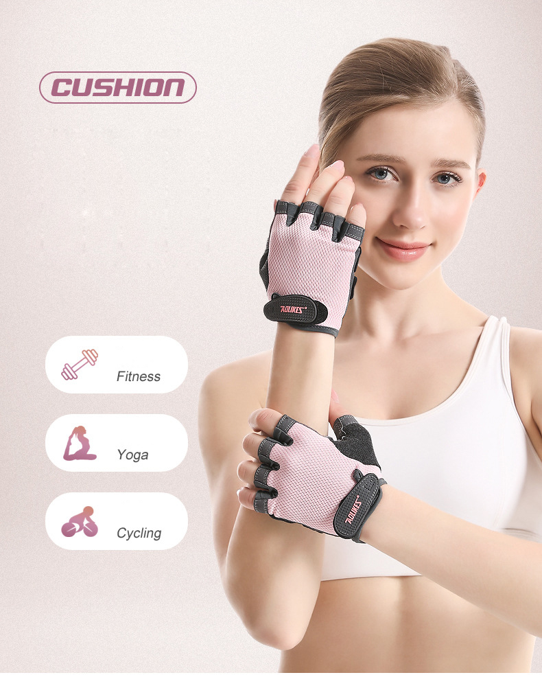 Găng tay gym nữ aolikes A112