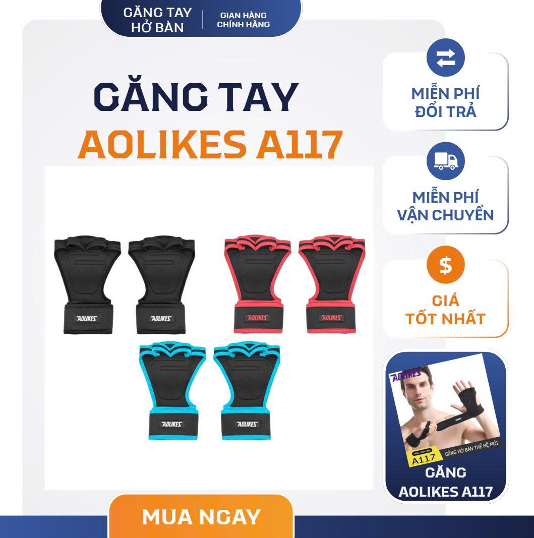 Găng tay hở bàn chính hãng AOLIKES A117