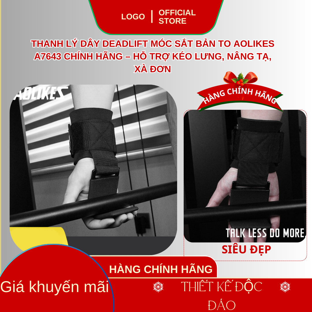 Dây deadlift aolikes a7643