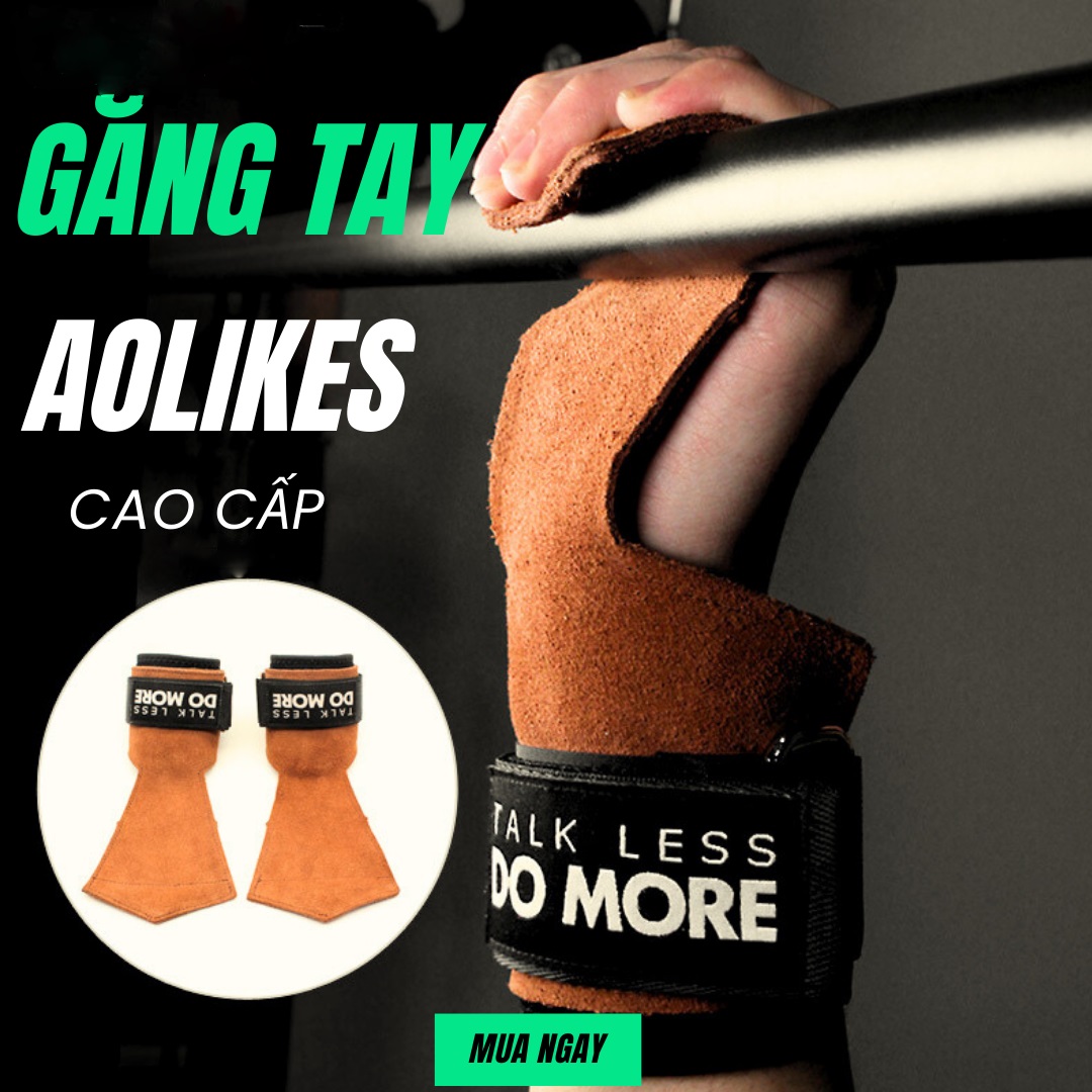 Găng tay cao cấp Aolikes nam nữ Do More Talk Less A7632