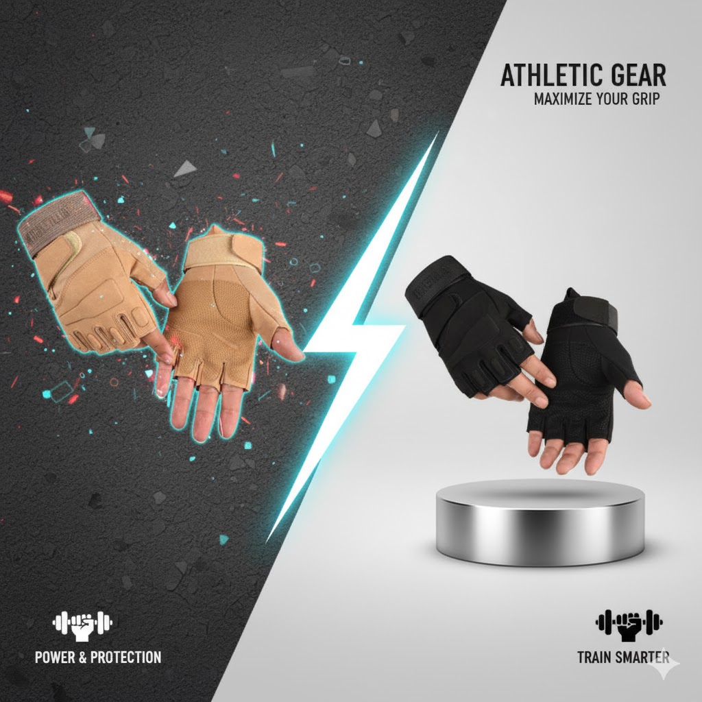 Găng tay gym nam nữ BATTLE cao cấp