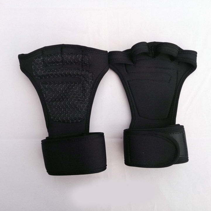 Găng tay tập gym nam nữ hở mu bàn tay