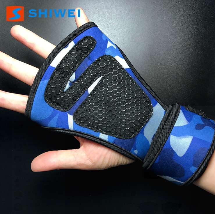 Găng tay tập gym nam nữ hở mu bàn tay