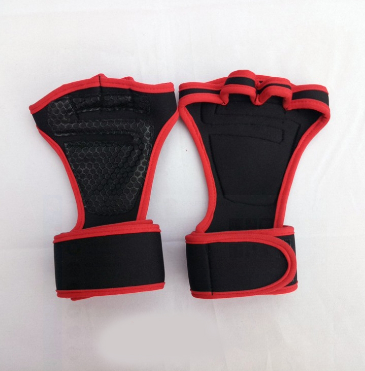 Găng tay tập gym nam nữ hở mu bàn tay