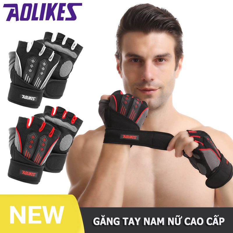 Găng tay nam Aolikes có quấn cổ tay HS115