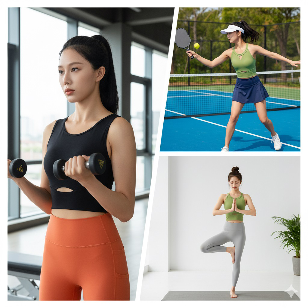 Áo bra Pickleball gym yoga nữ WX184 