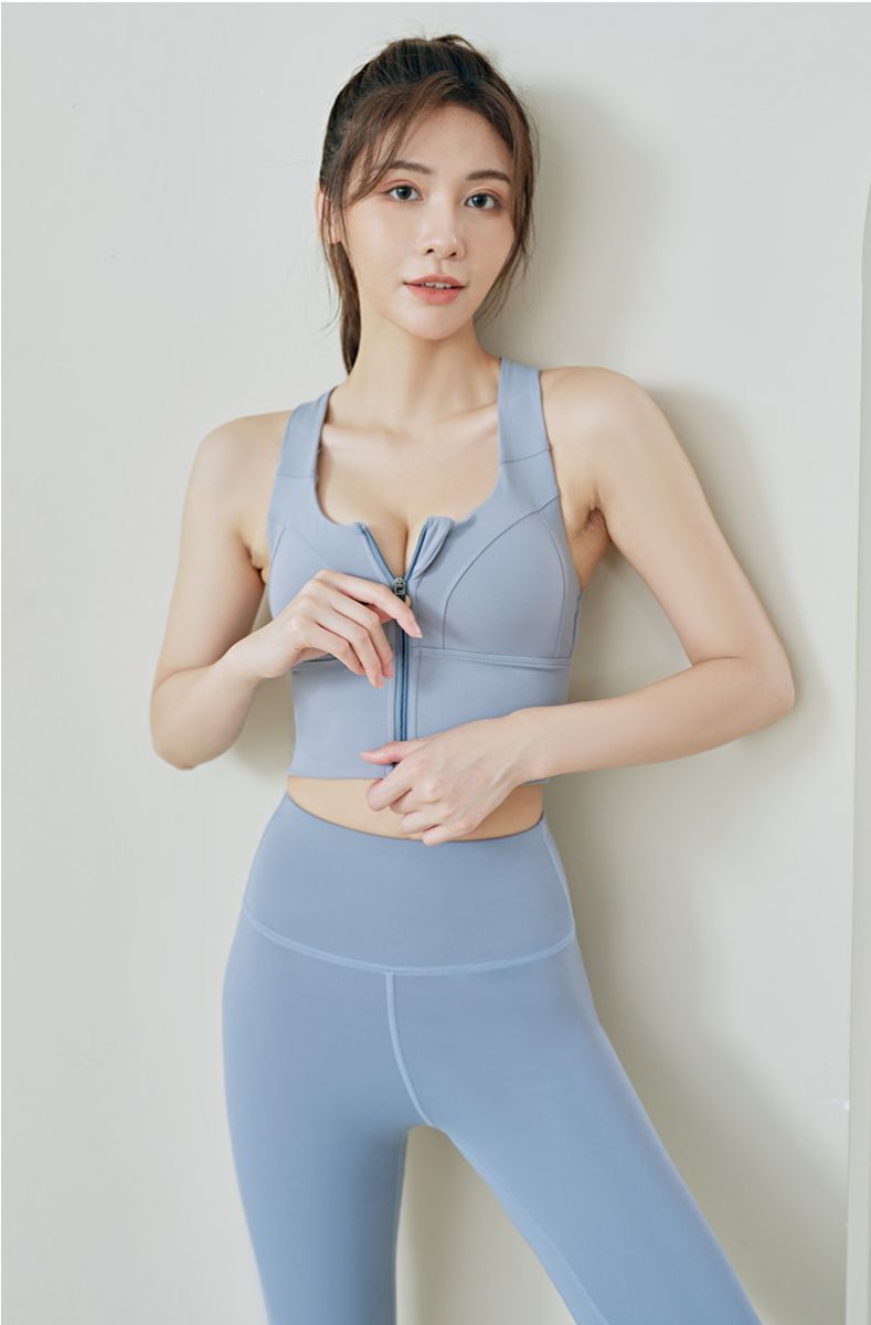 Áo bra khóa cài gym yoga aerobic tennis pickleball nữ MTllWX02