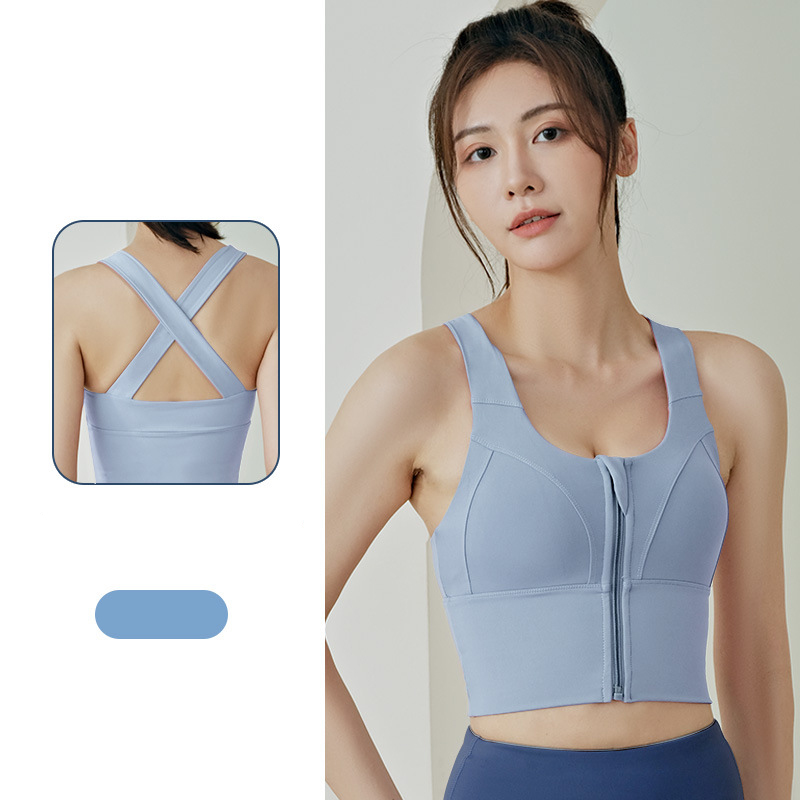 Áo bra khóa cài gym yoga aerobic tennis pickleball nữ MTllWX02