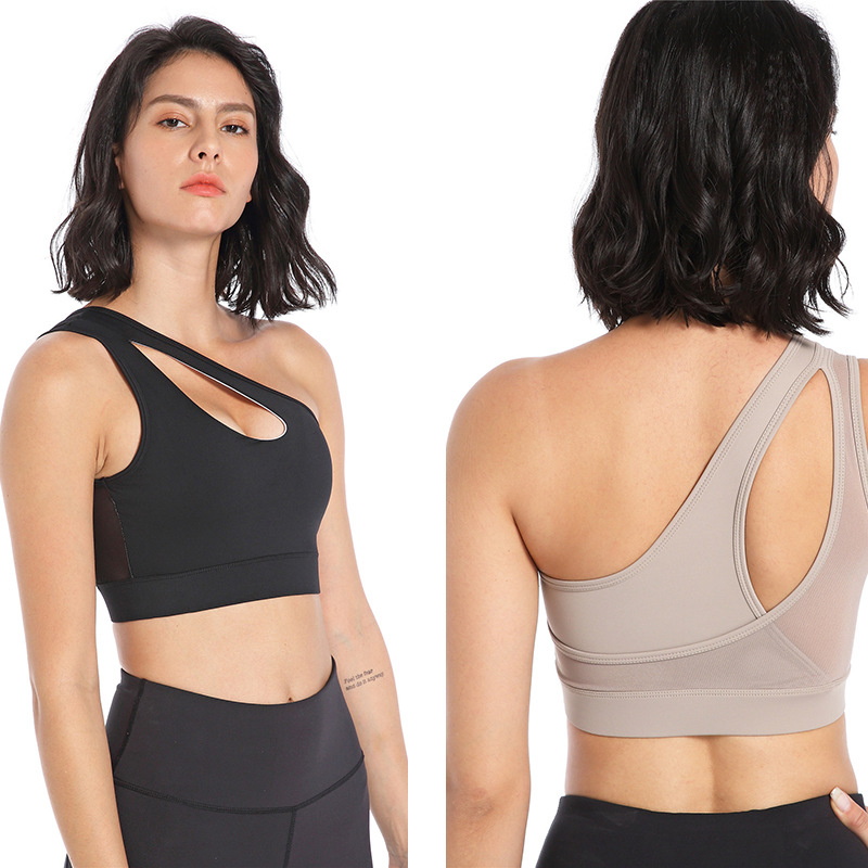 Áo bra nữ lệch vai dây chéo 