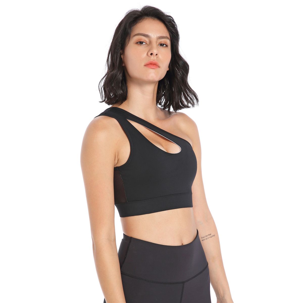 Áo bra nữ lệch vai dây chéo 