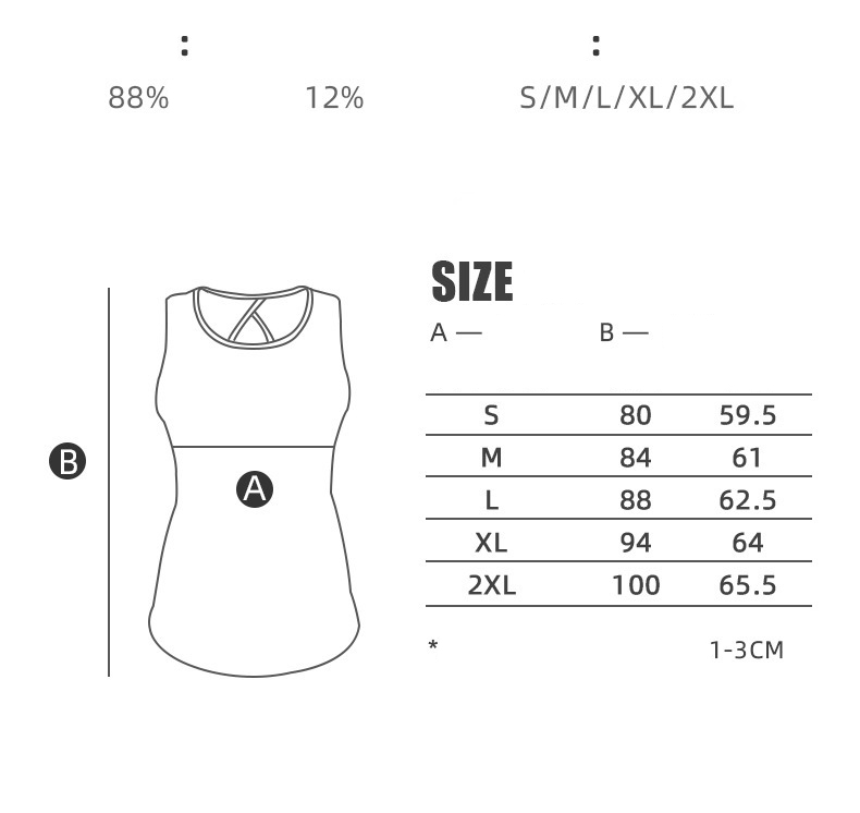 Ba lỗ nữ tăm có đệm ngực BL009