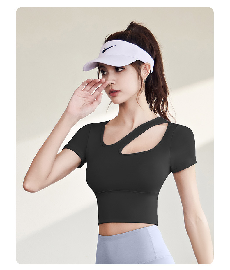 Áo croptop gym yoga nữ JYMD012