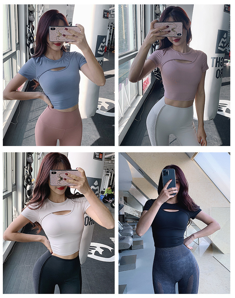 Áo croptop khoét ngực nữ CRT011