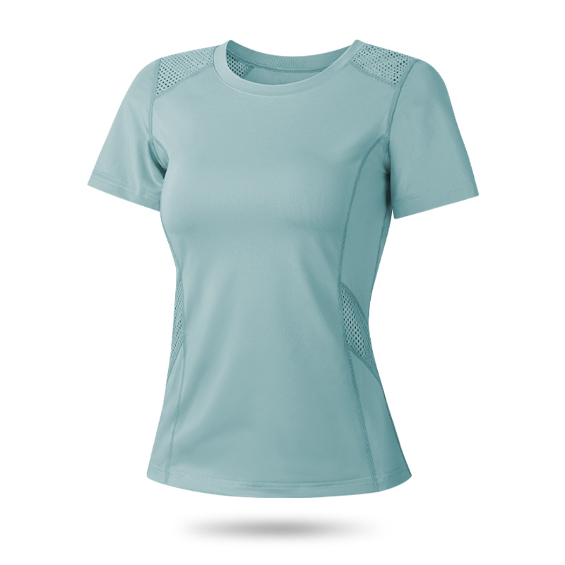 Áo cộc tay gym yoga aerobic nữ TX049