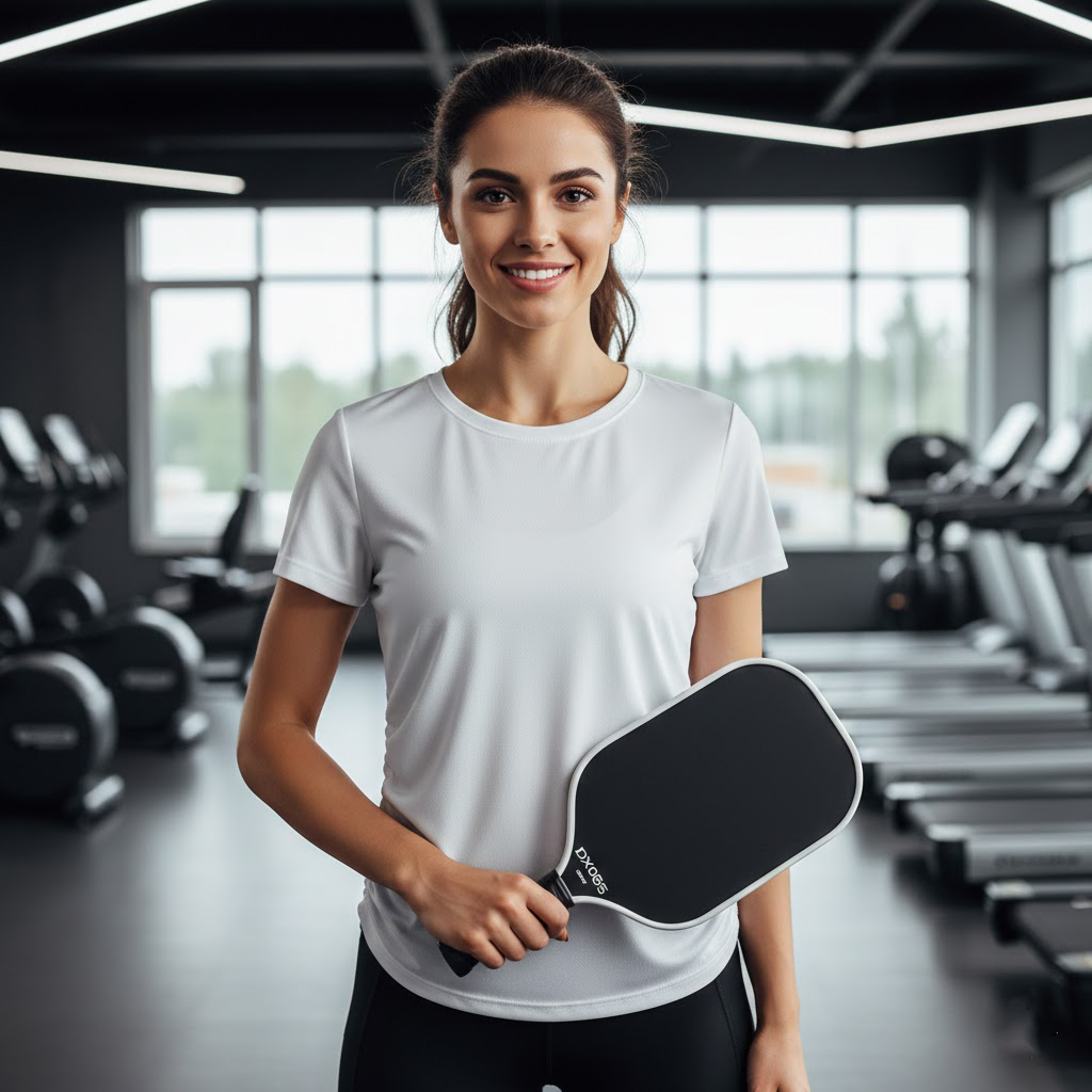 Áo cộc tay pickleball gym yoga nữ DX065