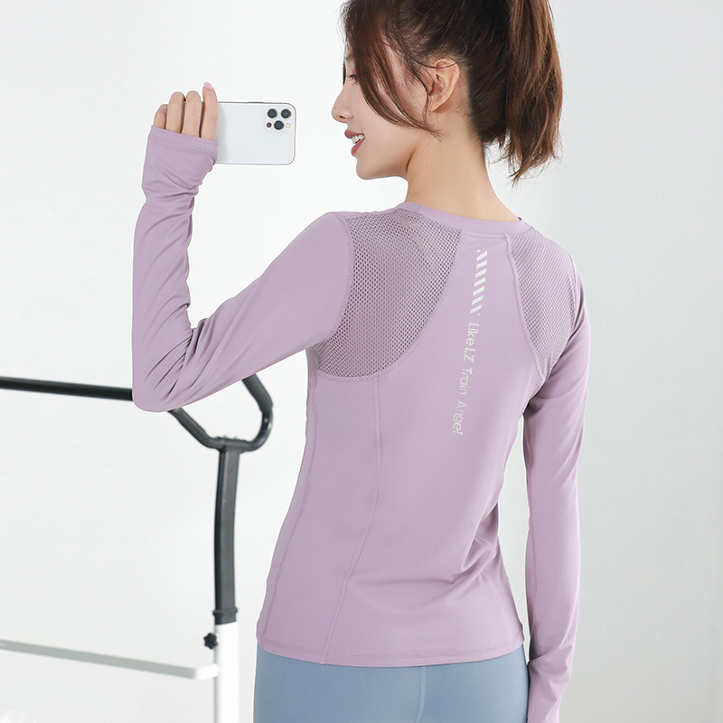 Áo dài tay gym yoga nữ JYYC001