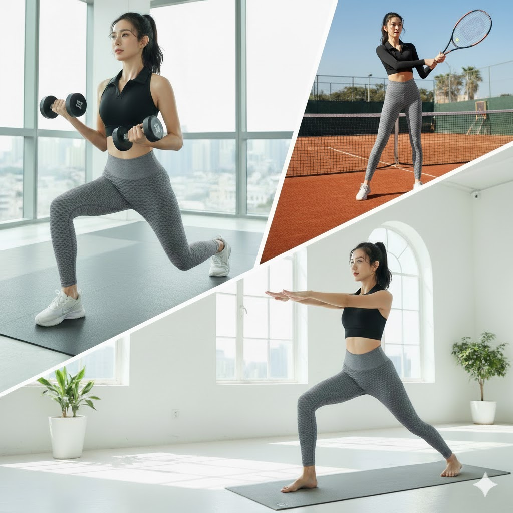 Quần dài nữ vẩy cá tôn mông CK021