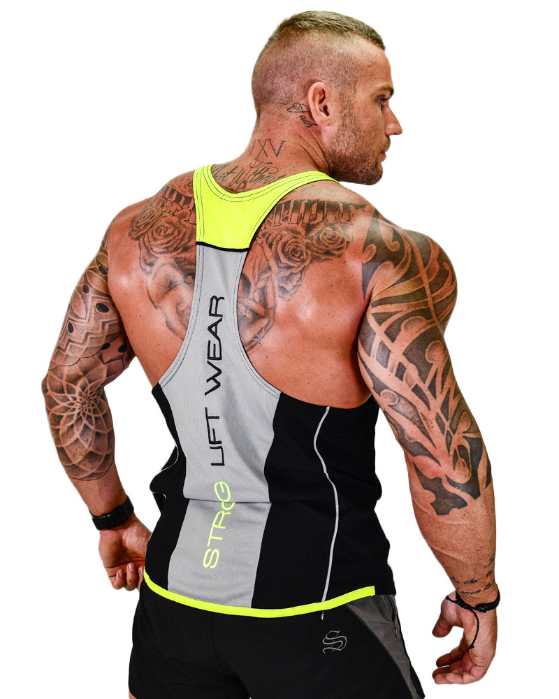 Áo ba lỗ Strong Lift Wear phối cao cấp