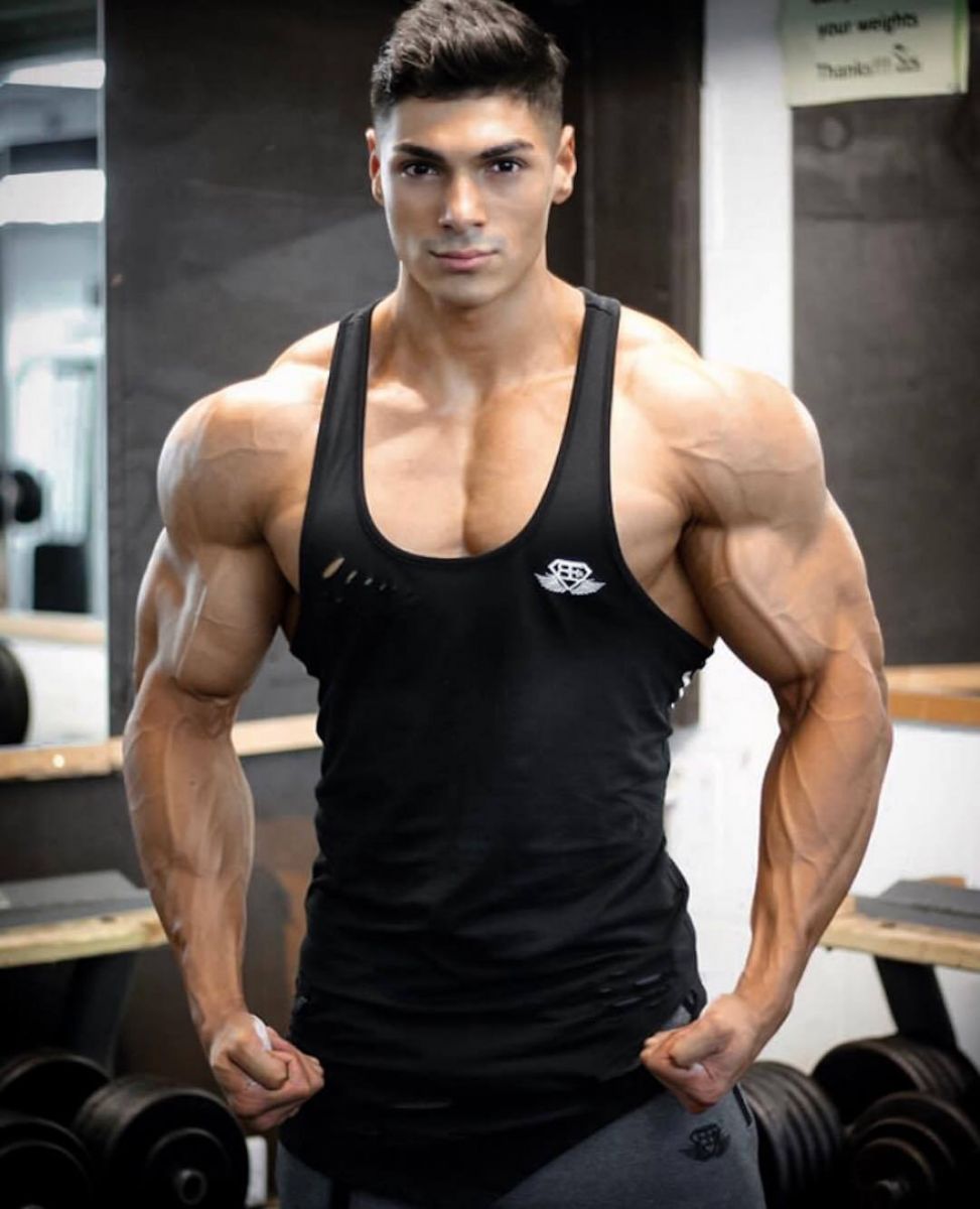 Áo ba lỗ tập gym nam Body engineers vạt chéo 