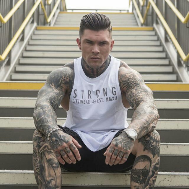 Ba lỗ gym nam Strong Lift Wear MMX