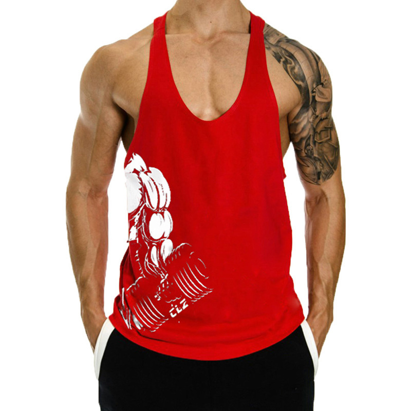 Ba lỗ gym nam bodybuilding athlete