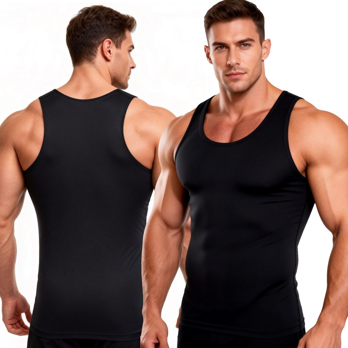 Ba lỗ gym nam thun lạnh trơn không in hình S1813