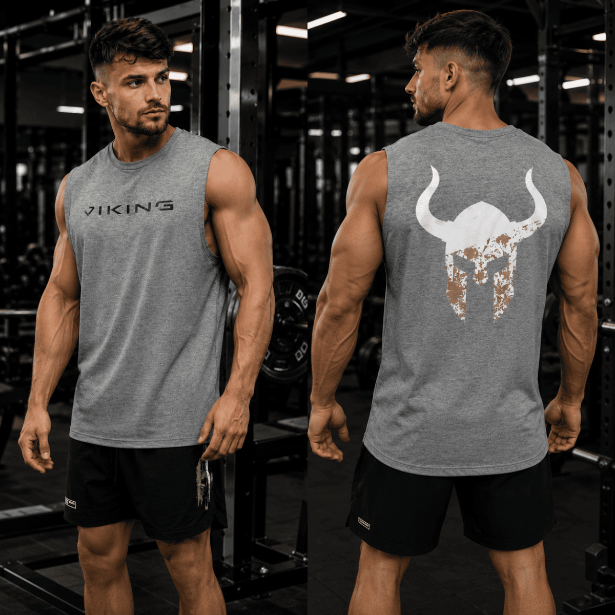 Tanktops gym nam VIKING