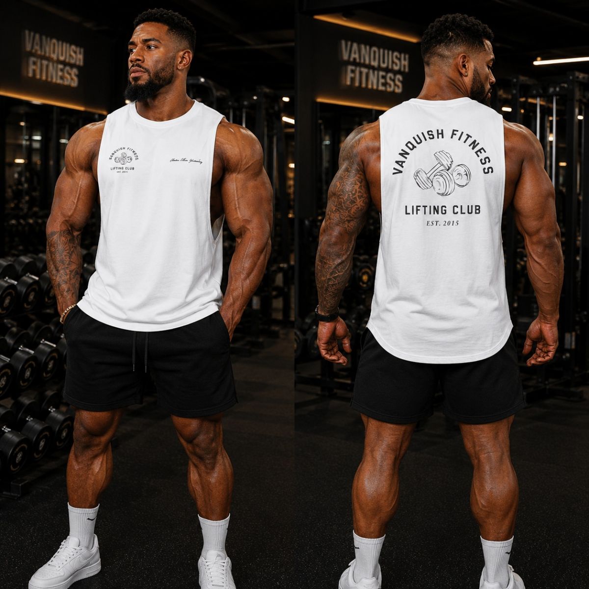 Tanktops gym nam Vanquish Fitness Lifting Club