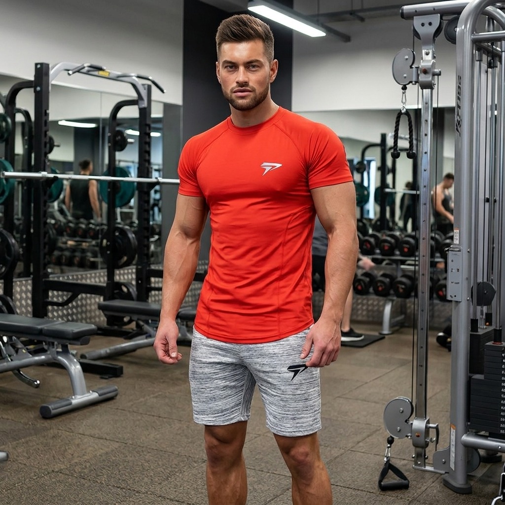 Cộc tay nam PhysiQ nhập khẩu