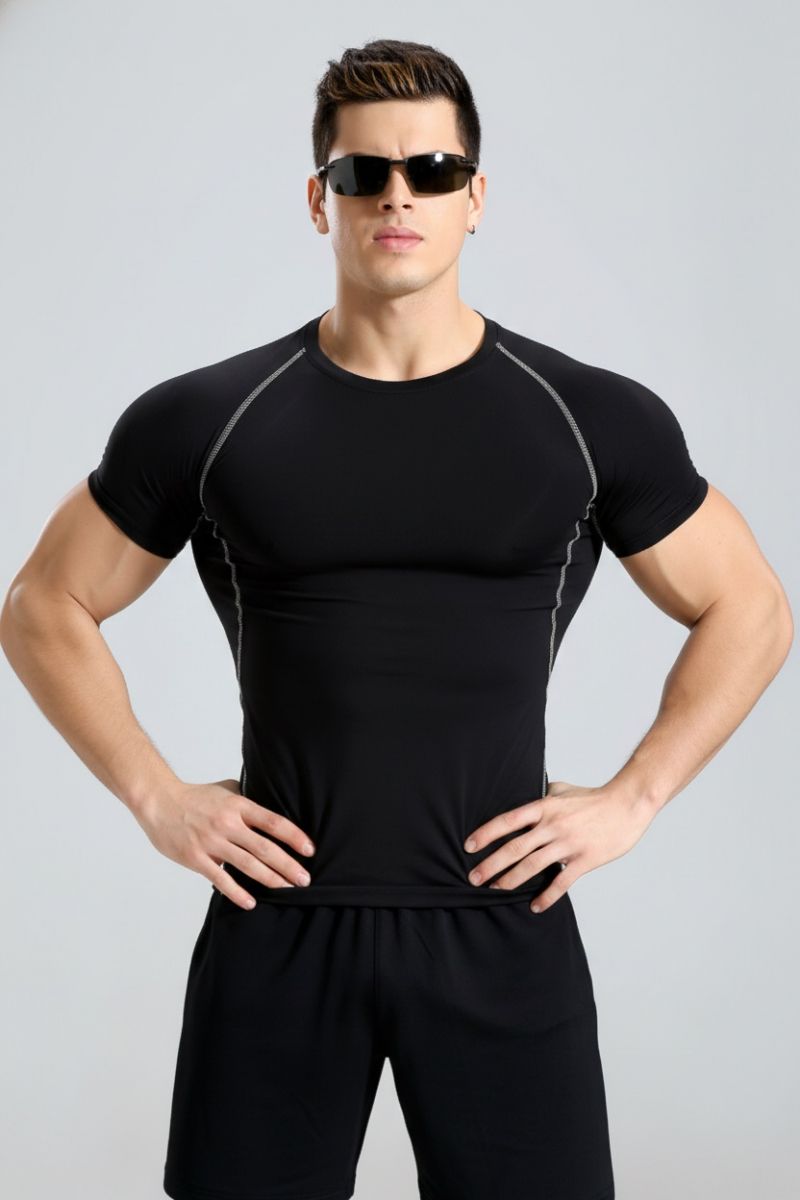 Áo cộc tay gym nam G-Oufit P17100