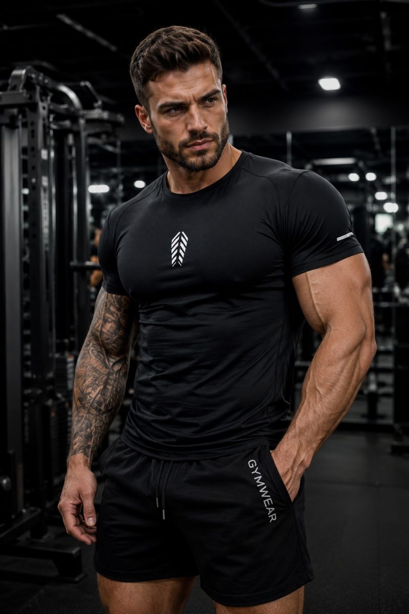 Cộc tay gym nam body G-Oufit MY17810