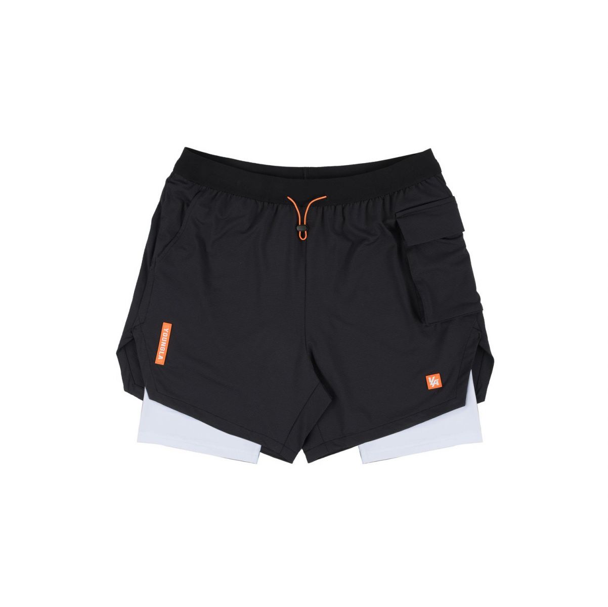 Quần short gym nam 2 lớp YA-DK01