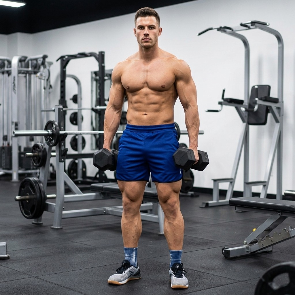 Quần Short nam xẻ viền tà GEKM