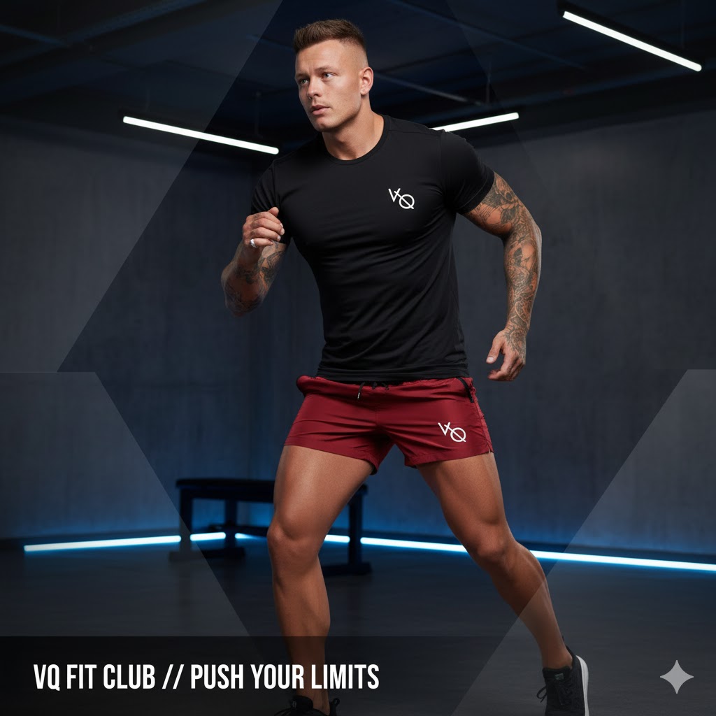 Quần squat tập gym VQ túi khóa hàng nhập khẩu
