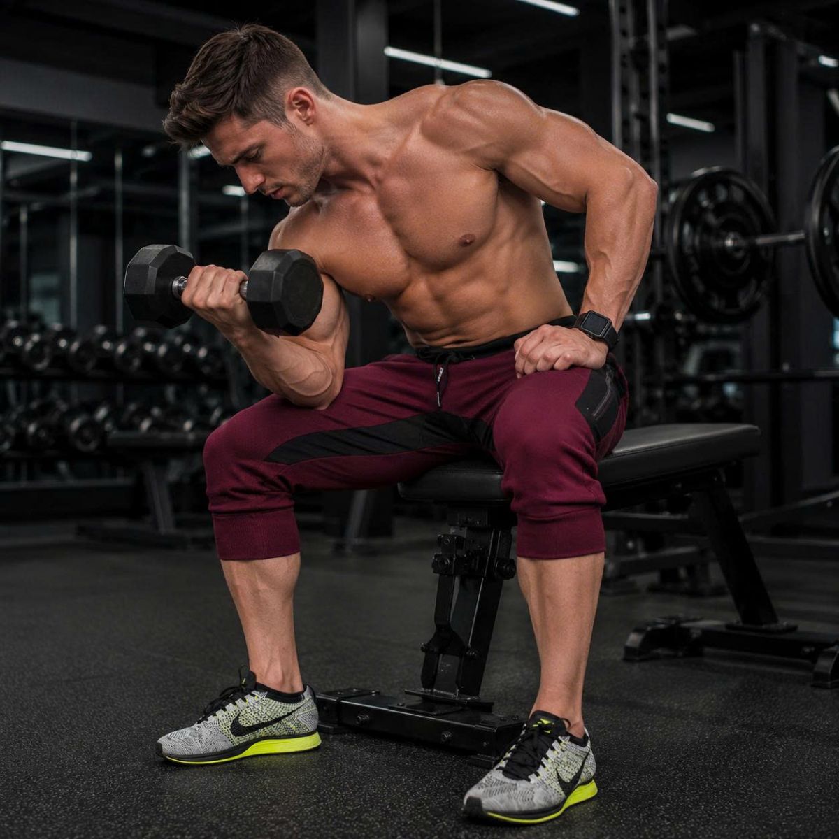 Quần ngố gym nam cao cấp Strong Lift Wear