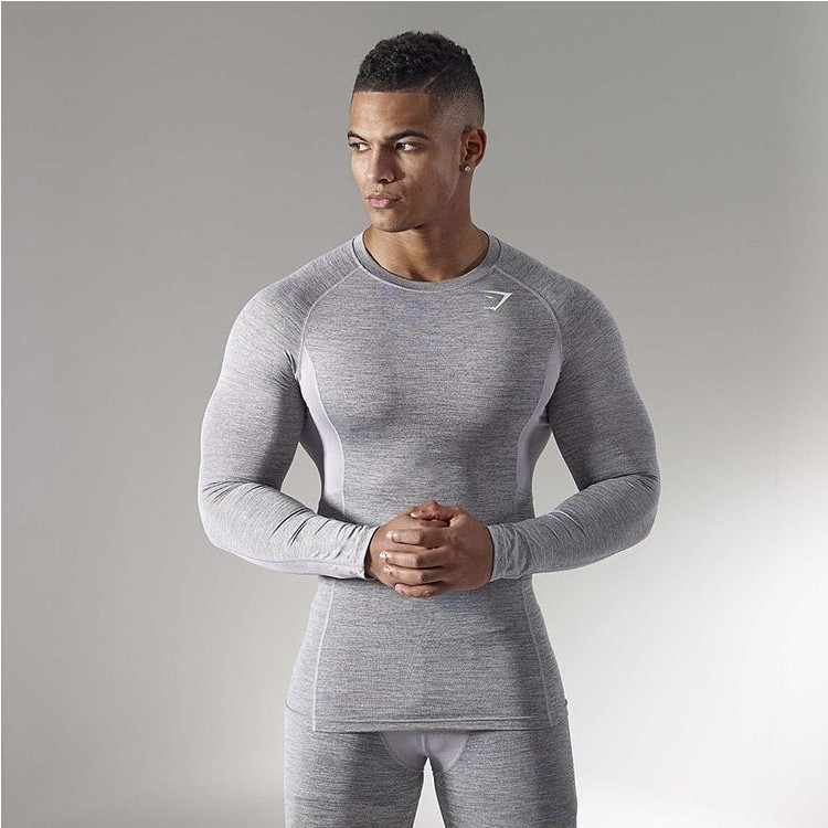 Áo dài tay thu đông nam GYMSHARK