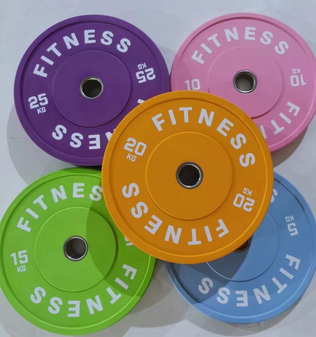 Tạ bánh màu gym fitness 25kg