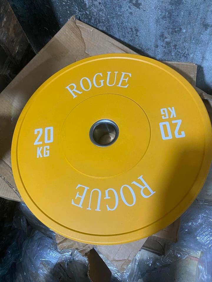 Tạ bánh màu Rogue 15kg cao cấp
