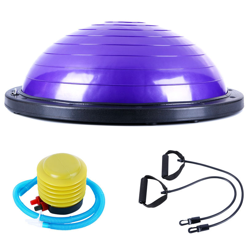 Bóng Bosu Yoga bán cầu (bán nguyệt) loại bóng trơn cao cấp