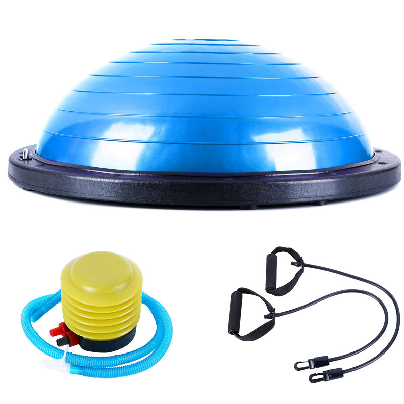 Bóng Bosu Yoga bán cầu (bán nguyệt) loại bóng trơn cao cấp