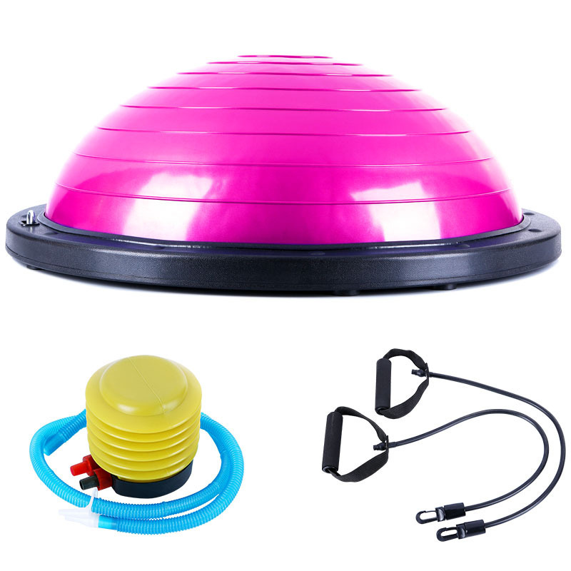 Bóng Bosu Yoga bán cầu (bán nguyệt) loại bóng trơn cao cấp