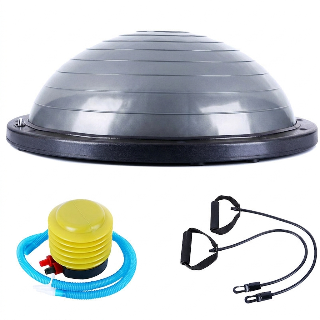 Bóng Bosu Yoga bán cầu (bán nguyệt) loại bóng trơn cao cấp