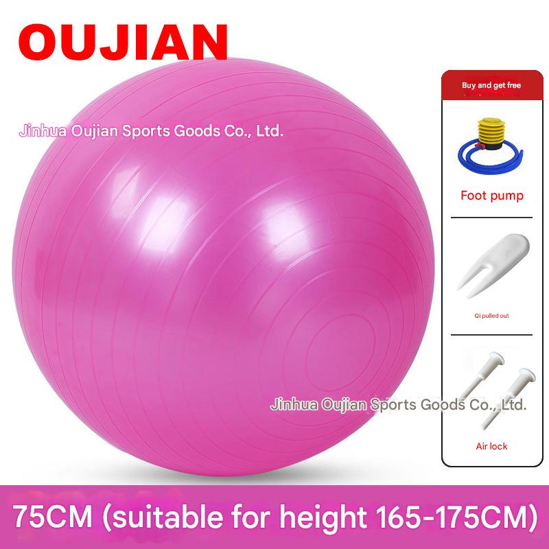 Bóng Yoga Kích Thước 75cm Loại Dày Dặn Oujian AN001