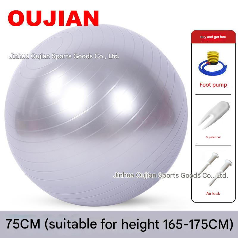 Bóng Yoga Kích Thước 75cm Loại Dày Dặn Oujian AN001
