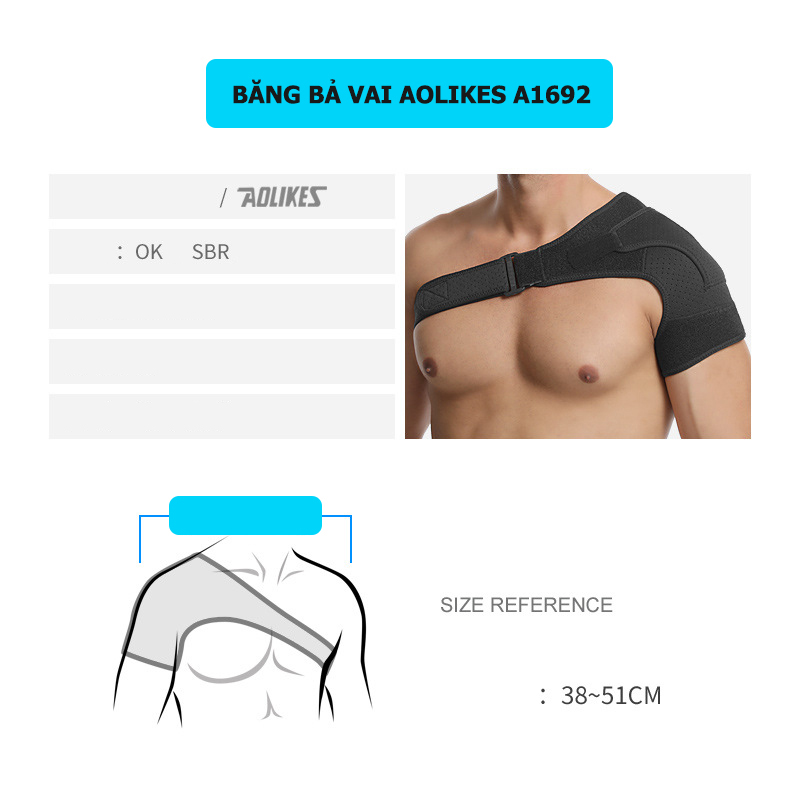 Băng bả vai Aolikes A1692