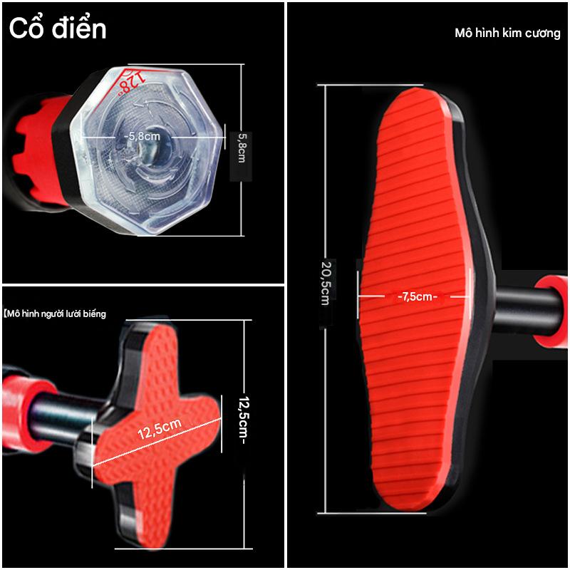 Thanh xà bàn chân gắn cửa cao cấp thép đặc chịu lực đến 400kg